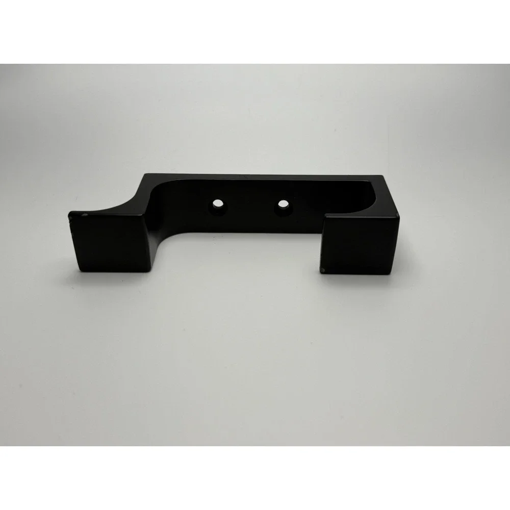 NWT Black Metal Hooks Set of 6‎ Wall Mount Coat Hooks Heavy Duty